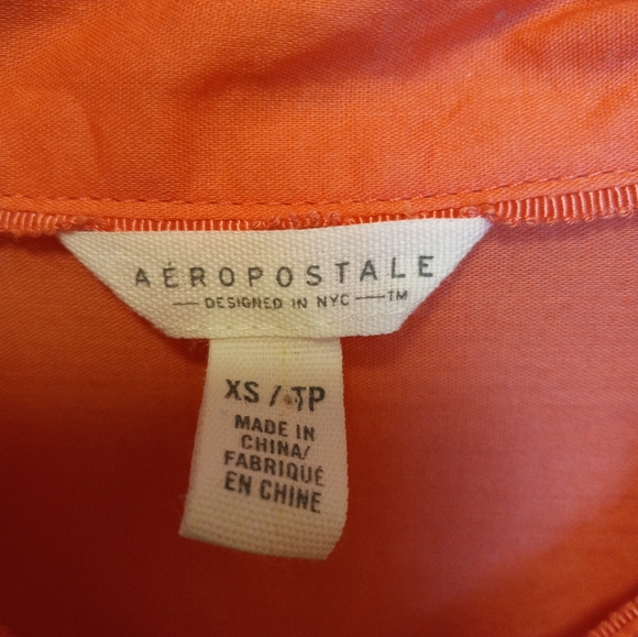 Aeropostale Pink Button Down Shirt - Picture 2 of 4